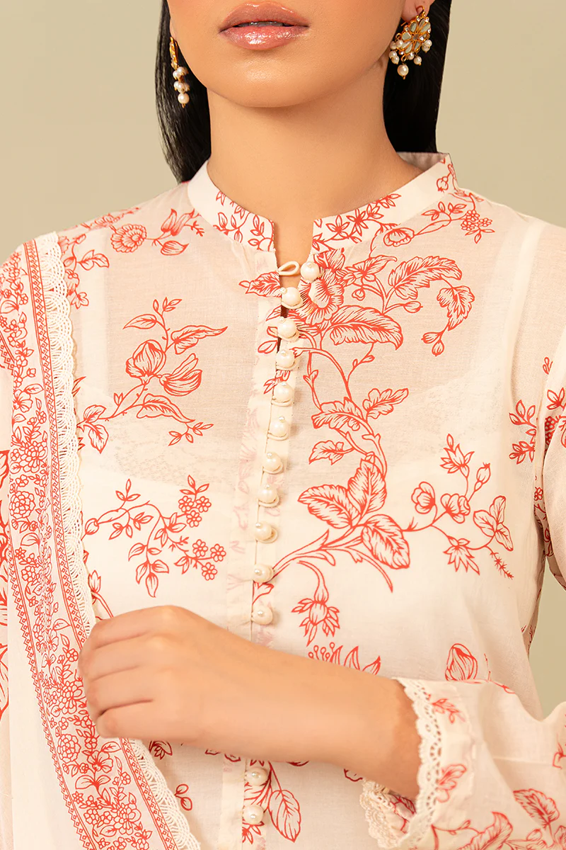 SUNSET SHADE-3 PIECE PRINTED SUIT - Image 3