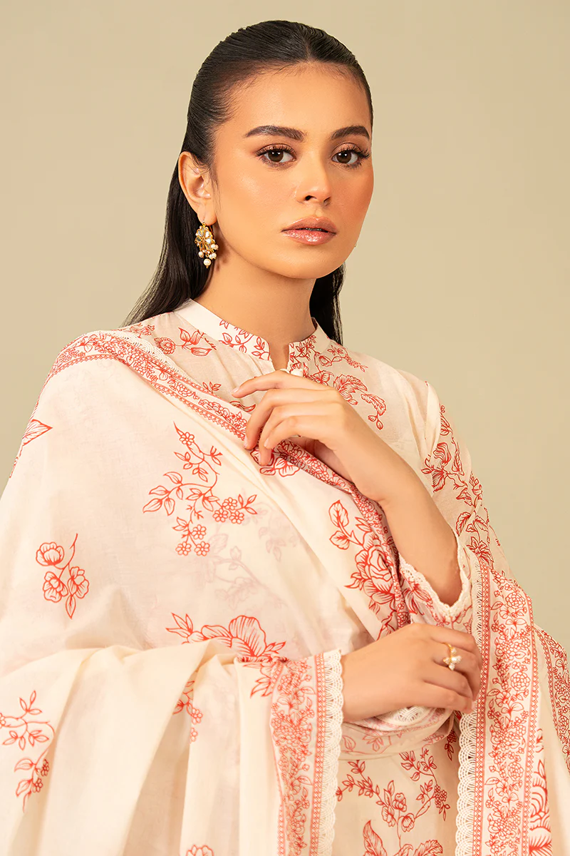 SUNSET SHADE-3 PIECE PRINTED SUIT - Image 4