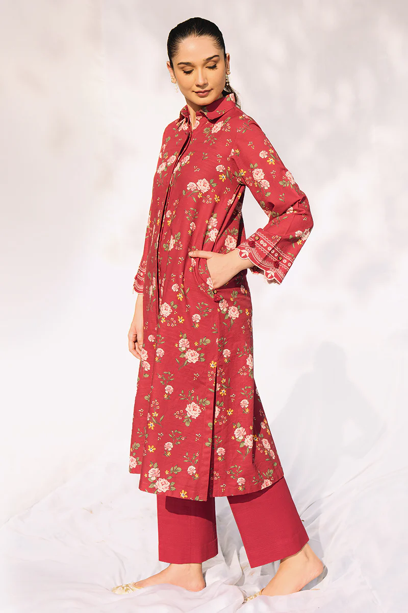 SYLVAN FLECK-2PC KHADDAR SUIT - Image 2