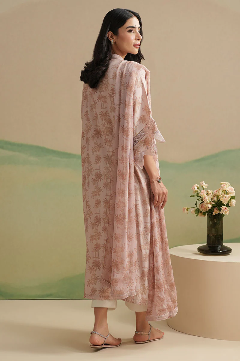 TROPICAL BLOOM-2PC (SHIRT & DUPATTA) - Image 5