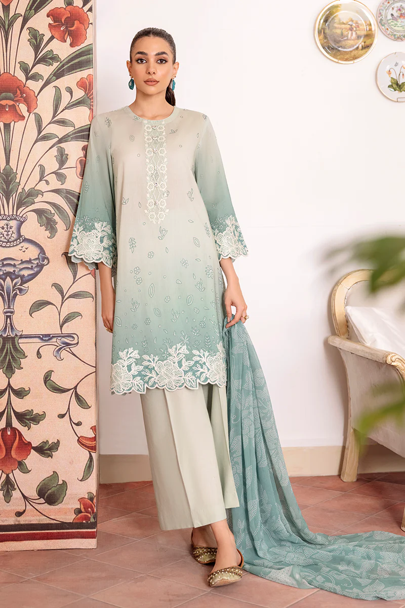 VIVID MUSE-3PC PRINTED LAWN SUIT - Image 2