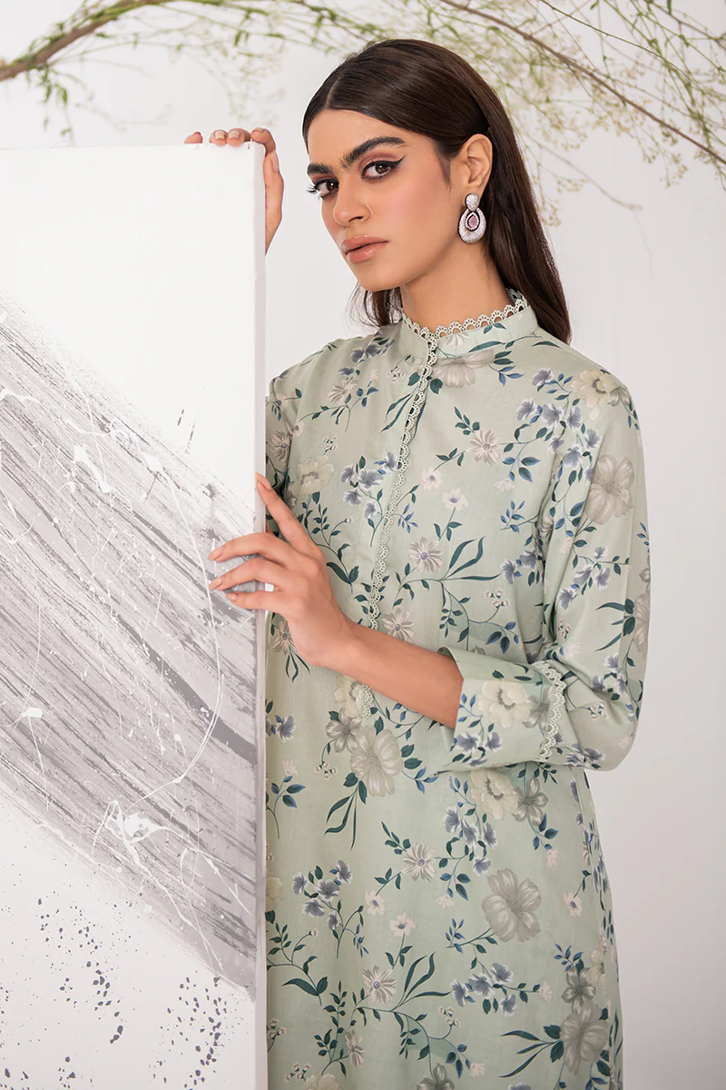 WATER LILLY-2PC (SHIRT & TROUSER) - Image 6
