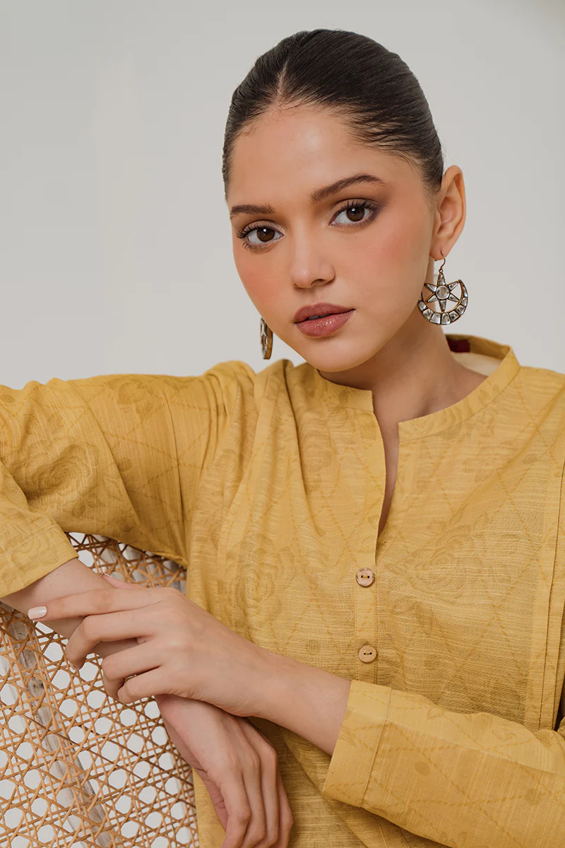 YELLOW MIST-2 PIECE (SHIRT & TROUSER) - Image 2