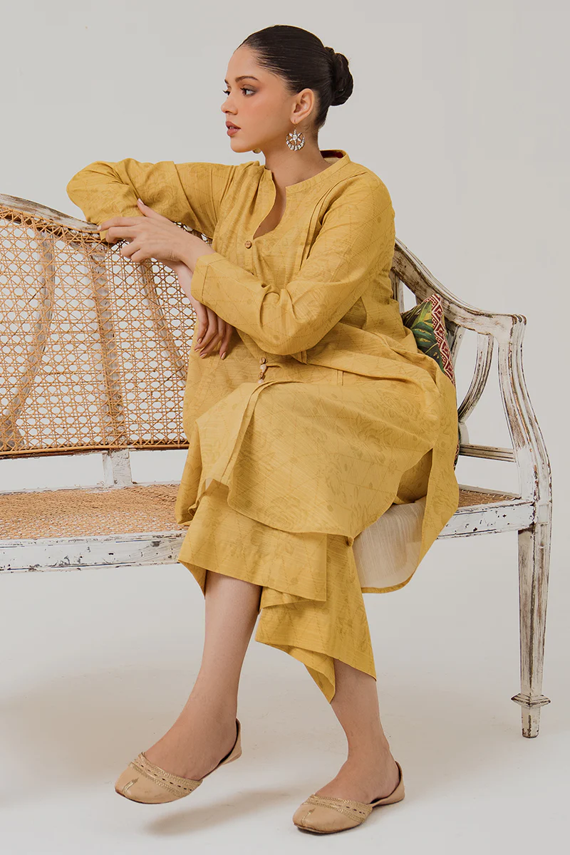 YELLOW MIST-2 PIECE (SHIRT & TROUSER) - Image 3