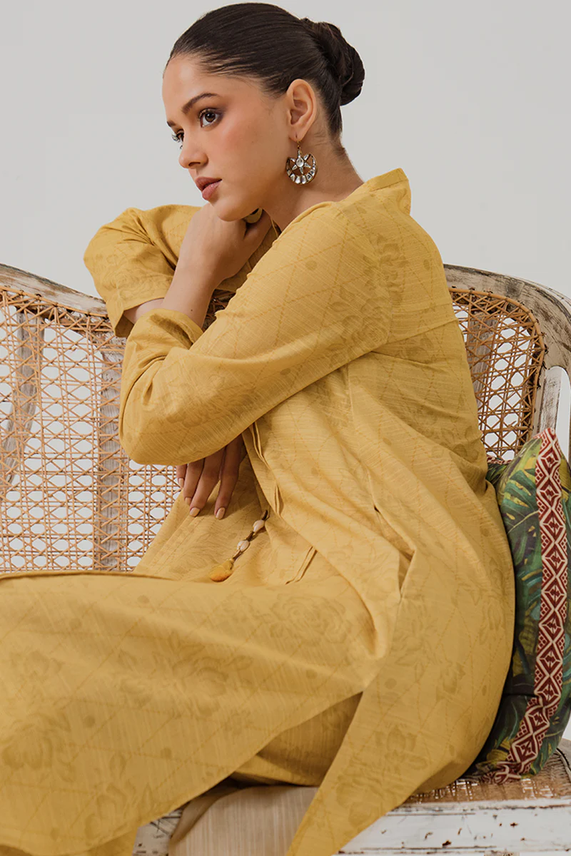 YELLOW MIST-2 PIECE (SHIRT & TROUSER) - Image 4