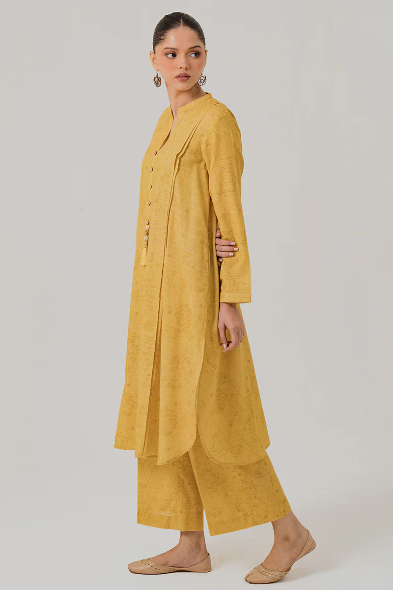 YELLOW MIST-2 PIECE (SHIRT & TROUSER) - Image 5